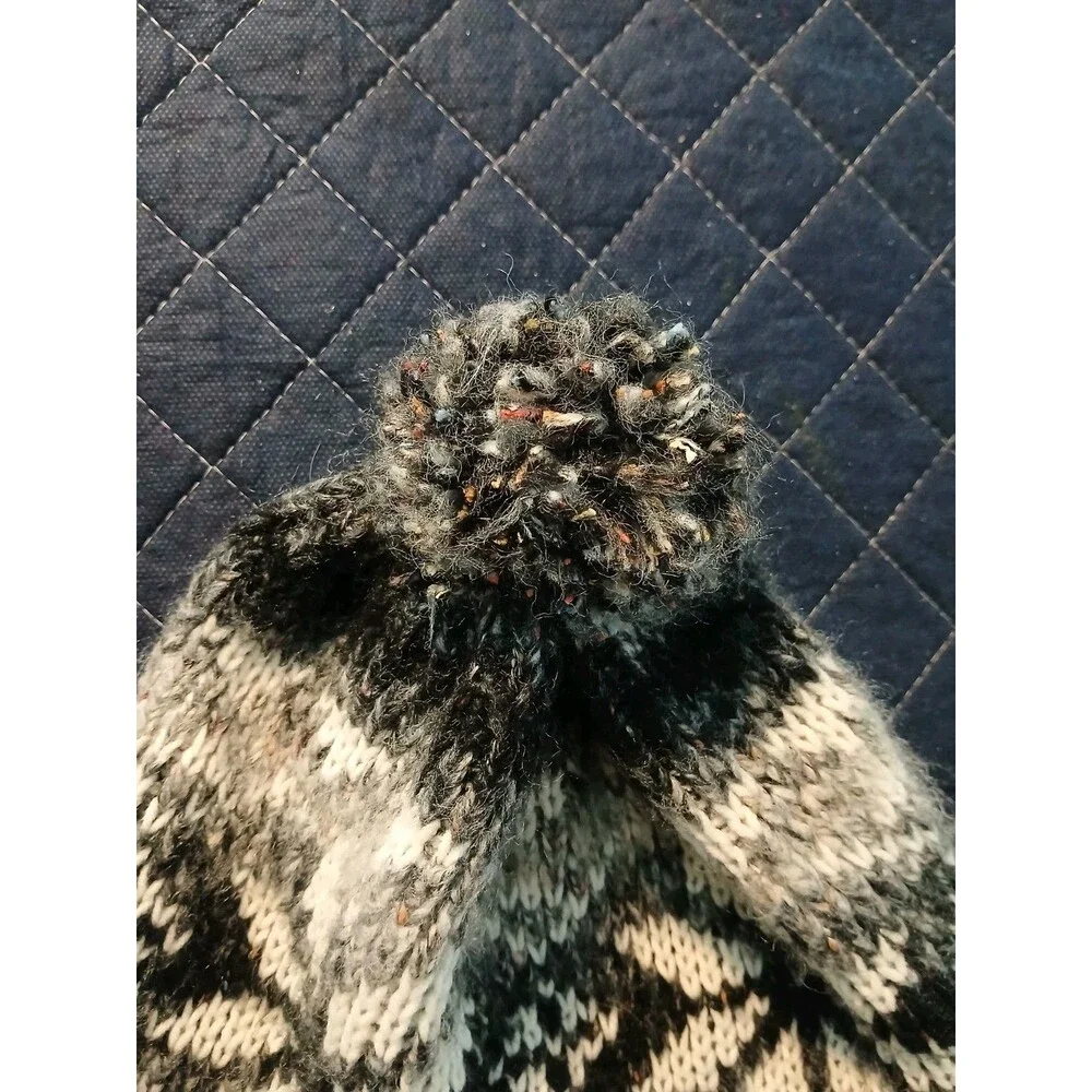 Woolrich Knit Winter Hat with Pom